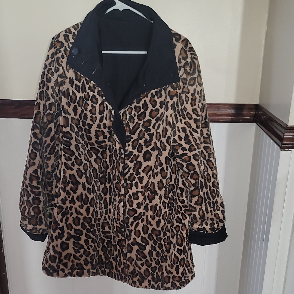 Leopard Print Women's Jacket
